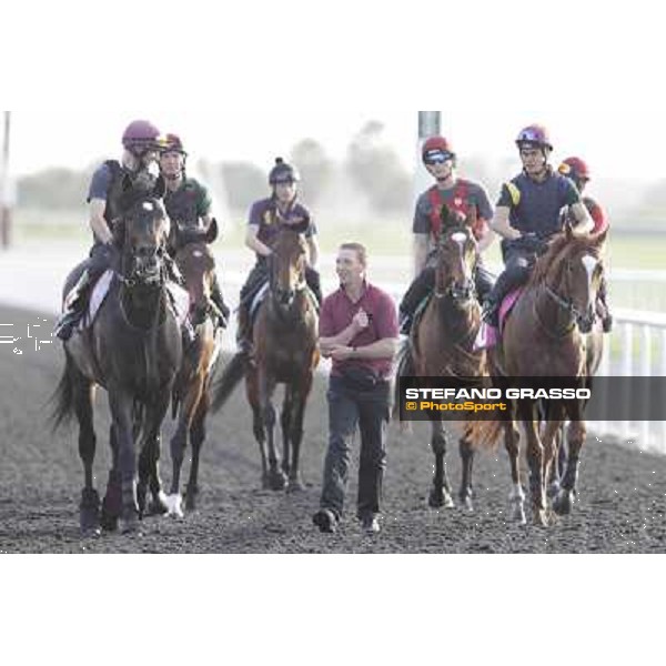 Morning track works - So You Think and Aidan O\'Brien team Dubai, Meydan racecourse - 30th march 2012 ph.Stefano Grasso