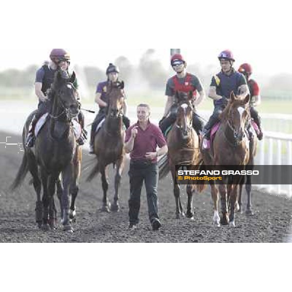 Morning track works - So You Think and Aidan O\'Brien team Dubai, Meydan racecourse - 30th march 2012 ph.Stefano Grasso