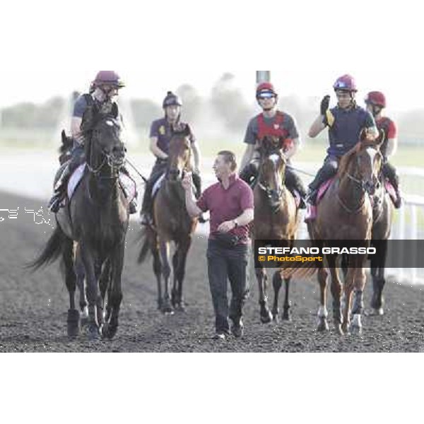 Morning track works - So You Think and Aidan O\'Brien team Dubai, Meydan racecourse - 30th march 2012 ph.Stefano Grasso