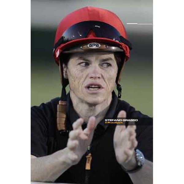 Craig Williams Morning track works Dubai, Meydan racecourse - 30th march 2012 ph.Stefano Grasso