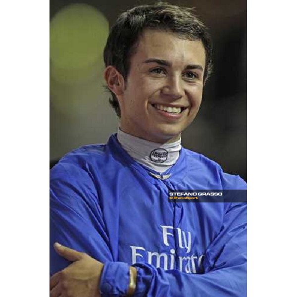 Mickael Barzalona on Monterosso triumphs in the Dubai World Cup Dubai - Meydan racecourse 31st march 2012 ph.Stefano Grasso