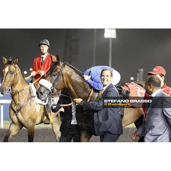 Mickael Barzalona on Monterosso triumphs in the Dubai World Cup Dubai - Meydan racecourse 31st march 2012 ph.Stefano Grasso