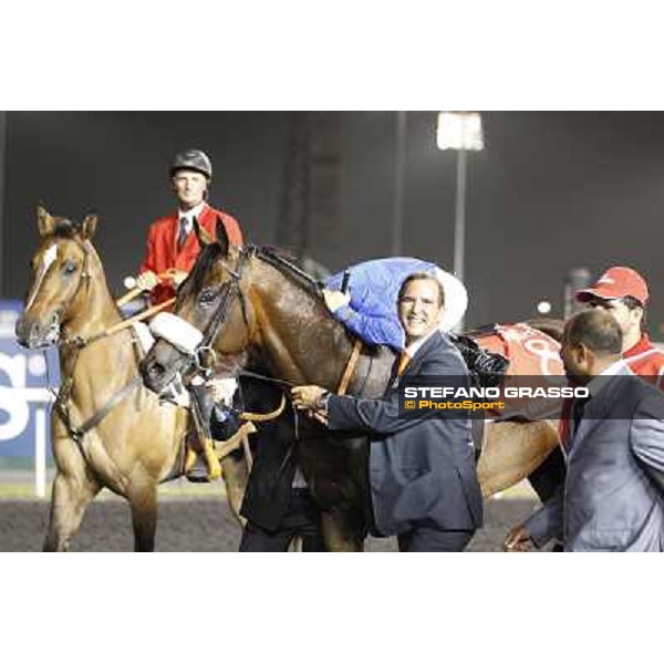 Mickael Barzalona on Monterosso triumphs in the Dubai World Cup Dubai - Meydan racecourse 31st march 2012 ph.Stefano Grasso