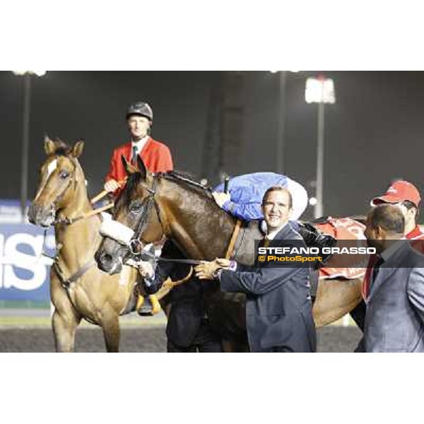 Mickael Barzalona on Monterosso triumphs in the Dubai World Cup Dubai - Meydan racecourse 31st march 2012 ph.Stefano Grasso