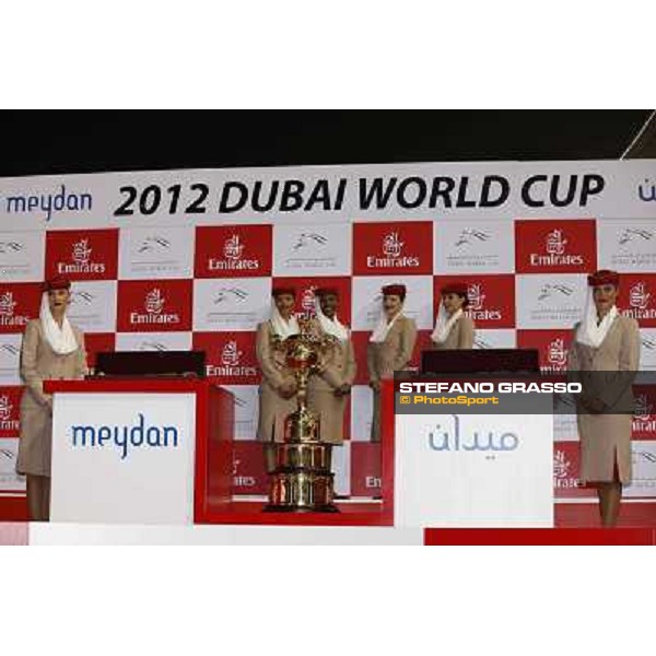 Prize giving ceremony of the Dubai World Cup Dubai - Meydan racecourse 31st march 2012 ph.Stefano Grasso
