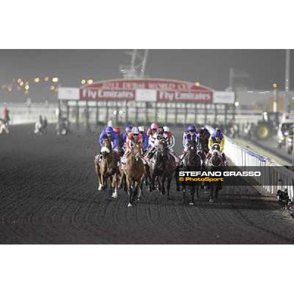 Mickael Barzalona on Monterosso triumphs in the Dubai World Cup Dubai - Meydan racecourse 31st march 2012 ph.Stefano Grasso