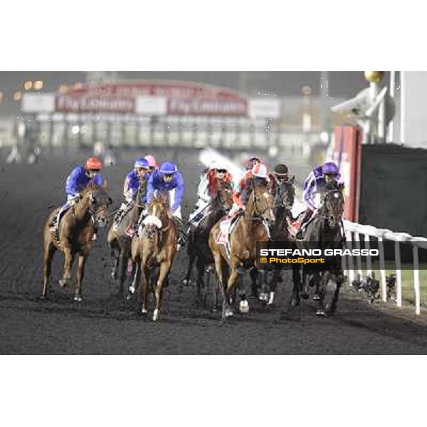 Mickael Barzalona on Monterosso triumphs in the Dubai World Cup Dubai - Meydan racecourse 31st march 2012 ph.Stefano Grasso