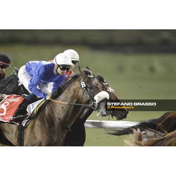 Mickael Barzalona on Monterosso triumphs in the Dubai World Cup Dubai - Meydan racecourse 31st march 2012 ph.Stefano Grasso