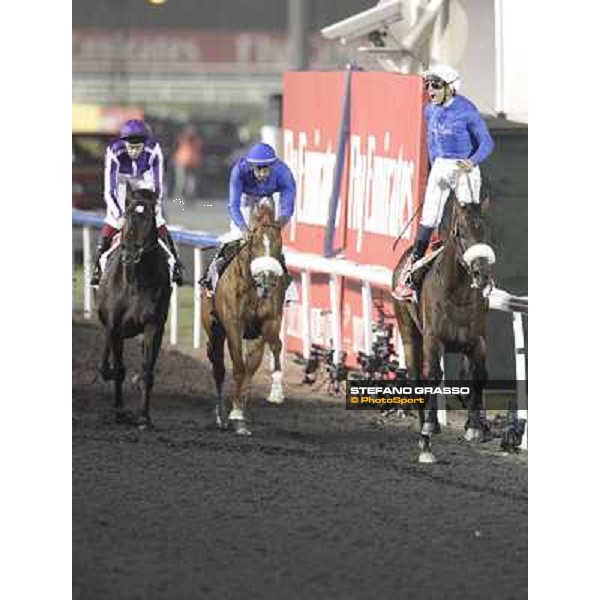 Mickael Barzalona on Monterosso triumphs in the Dubai World Cup Dubai - Meydan racecourse 31st march 2012 ph.Stefano Grasso