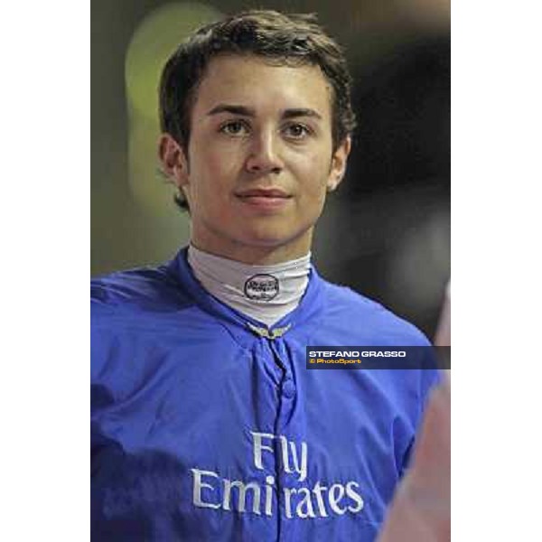 Mickael Barzalona on Monterosso triumphs in the Dubai World Cup Dubai - Meydan racecourse 31st march 2012 ph.Stefano Grasso