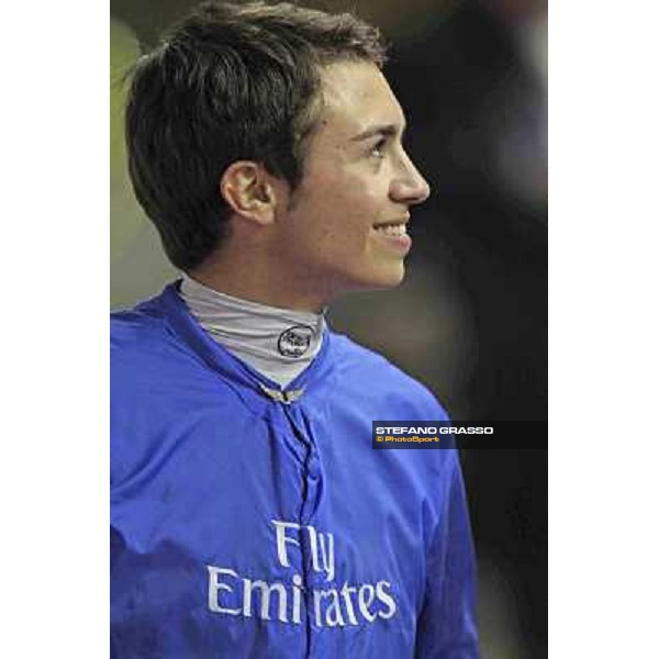 Mickael Barzalona on Monterosso triumphs in the Dubai World Cup Dubai - Meydan racecourse 31st march 2012 ph.Stefano Grasso