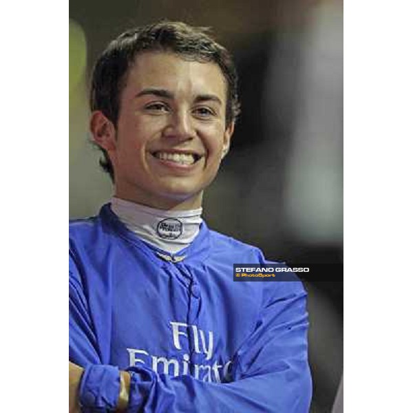 Mickael Barzalona on Monterosso triumphs in the Dubai World Cup Dubai - Meydan racecourse 31st march 2012 ph.Stefano Grasso