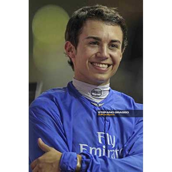 Mickael Barzalona on Monterosso triumphs in the Dubai World Cup Dubai - Meydan racecourse 31st march 2012 ph.Stefano Grasso