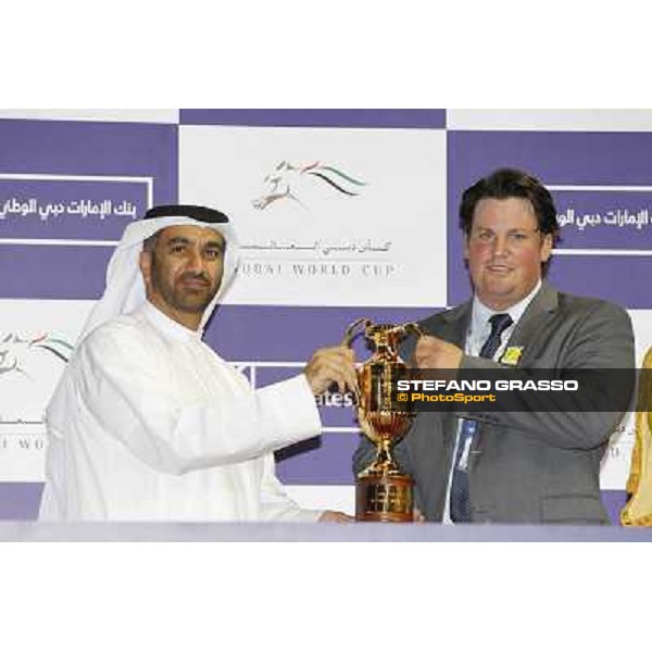 Dubai World Cup - Ortensia\'s winning connection - Al Quoz Sprint Dubai - Meydan racecourse 31st march 2012 ph.Stefano Grasso