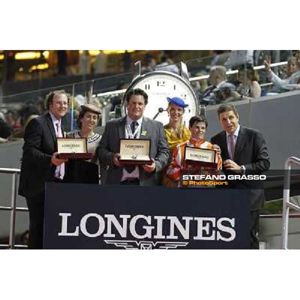 Dubai World Cup - Craig Williams - Ortensia\'s winning connection - Al Quoz Sprint Dubai - Meydan racecourse 31st march 2012 ph.Stefano Grasso