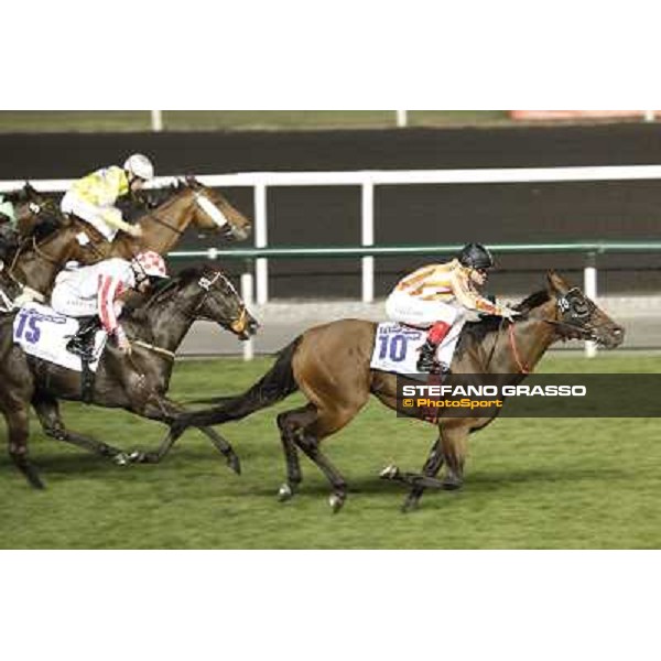 Dubai World Cup - Al Quoz Sprint - winner Craig Williams on Ortensia Dubai - Meydan racecourse 31st march 2012 ph.Stefano Grasso