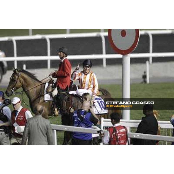 Dubai World Cup - Al Quoz Sprint - winner Craig Williams on Ortensia Dubai - Meydan racecourse 31st march 2012 ph.Stefano Grasso