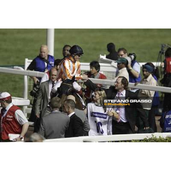 Dubai World Cup - Al Quoz Sprint - winner Craig Williams on Ortensia Dubai - Meydan racecourse 31st march 2012 ph.Stefano Grasso