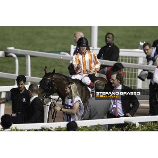 Dubai World Cup - Al Quoz Sprint - winner Craig Williams on Ortensia Dubai - Meydan racecourse 31st march 2012 ph.Stefano Grasso