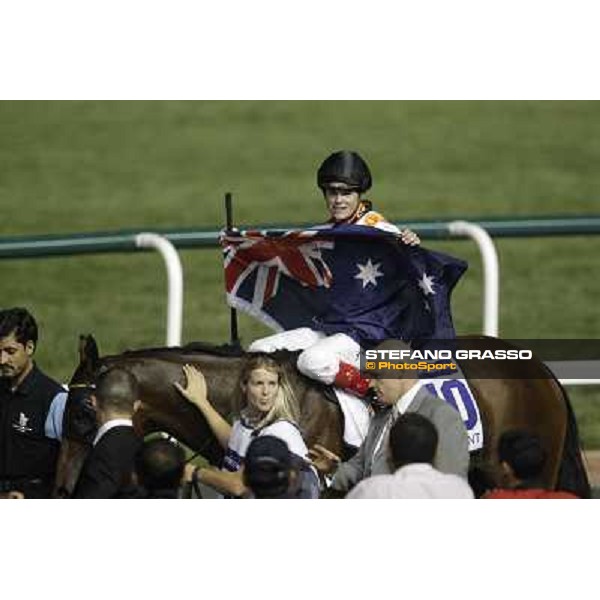 Dubai World Cup - Al Quoz Sprint - winner Craig Williams on Ortensia Dubai - Meydan racecourse 31st march 2012 ph.Stefano Grasso