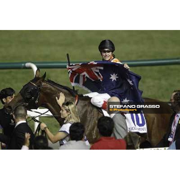 Dubai World Cup - Al Quoz Sprint - winner Craig Williams on Ortensia Dubai - Meydan racecourse 31st march 2012 ph.Stefano Grasso