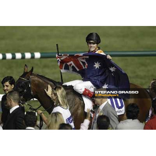 Dubai World Cup - Al Quoz Sprint - winner Craig Williams on Ortensia Dubai - Meydan racecourse 31st march 2012 ph.Stefano Grasso