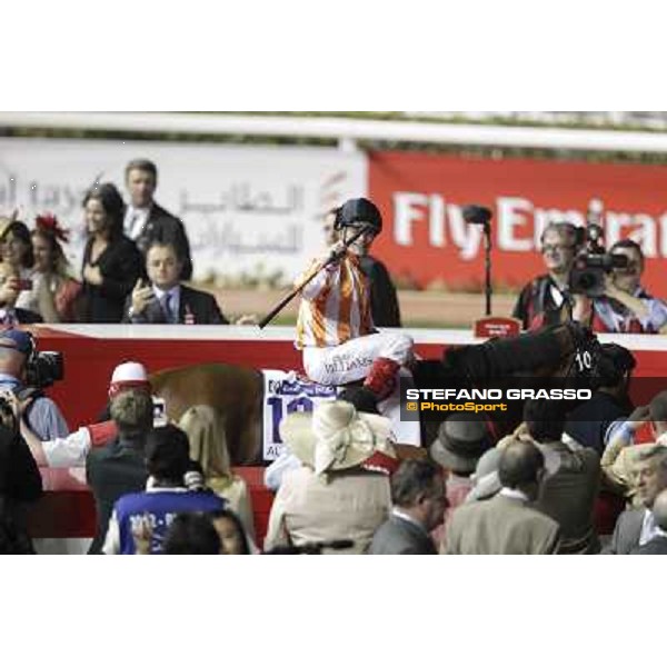 Dubai World Cup - Al Quoz Sprint - winner Craig Williams on Ortensia Dubai - Meydan racecourse 31st march 2012 ph.Stefano Grasso