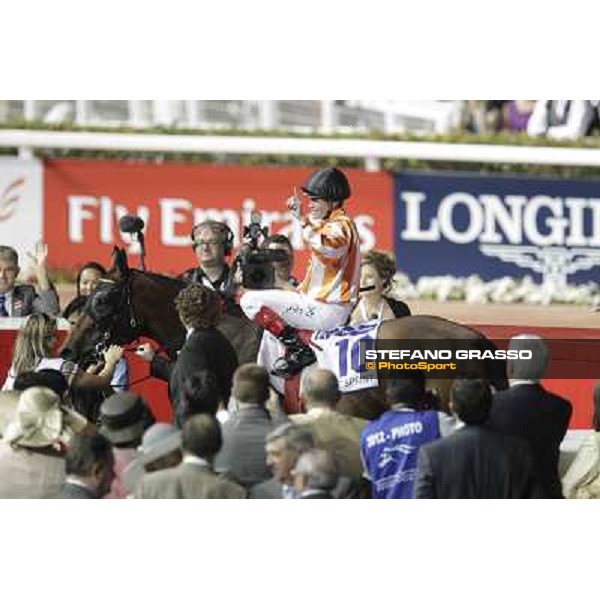 Dubai World Cup - Al Quoz Sprint - winner Craig Williams on Ortensia Dubai - Meydan racecourse 31st march 2012 ph.Stefano Grasso