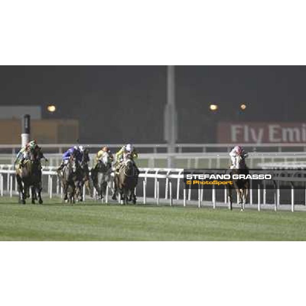 James Doyle on Cityscape goes to win the Dubai Duty Free Dubai World Cup Dubai - Meydan racecourse 31st march 2012 ph.Stefano Grasso