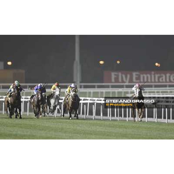 James Doyle on Cityscape goes to win the Dubai Duty Free Dubai World Cup Dubai - Meydan racecourse 31st march 2012 ph.Stefano Grasso