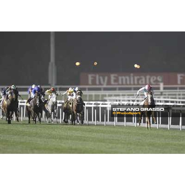 James Doyle on Cityscape goes to win the Dubai Duty Free Dubai World Cup Dubai - Meydan racecourse 31st march 2012 ph.Stefano Grasso