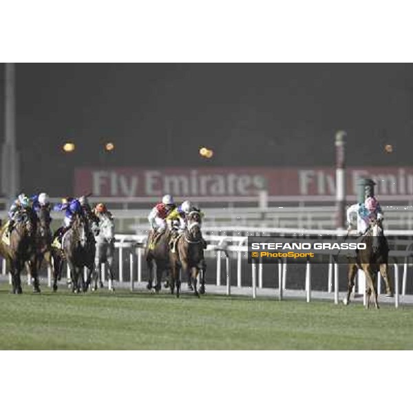 James Doyle on Cityscape goes to win the Dubai Duty Free Dubai World Cup Dubai - Meydan racecourse 31st march 2012 ph.Stefano Grasso