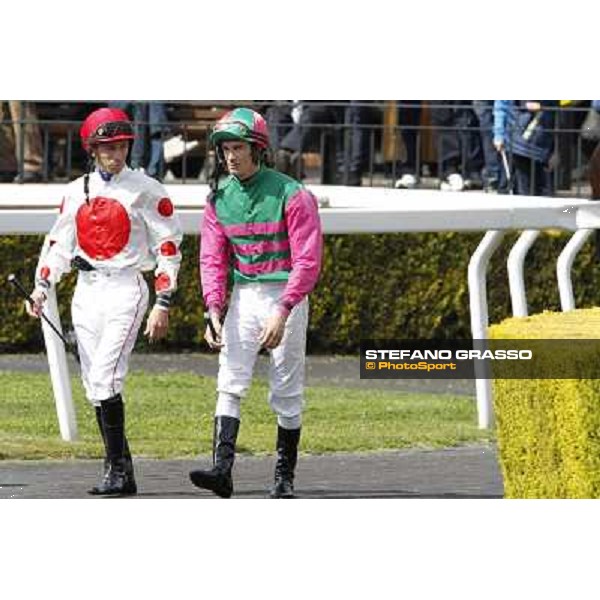 Mario Esposito and Claudio Colombi Rome - Capannelle Racecourse, 6th april 2012 ph.Stefano Grasso