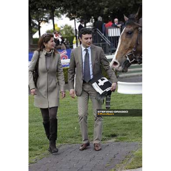 Cristiana Brivio and Endo Botti Rome - Capannelle Racecourse, 6th april 2012 ph.Stefano Grasso