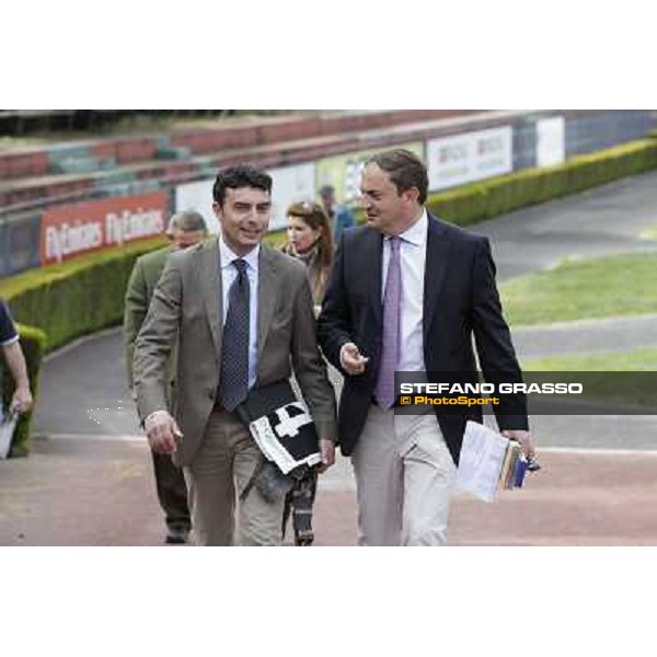 Endo Botti and Stefano Luciani Rome - Capannelle Racecourse, 6th april 2012 ph.Stefano Grasso