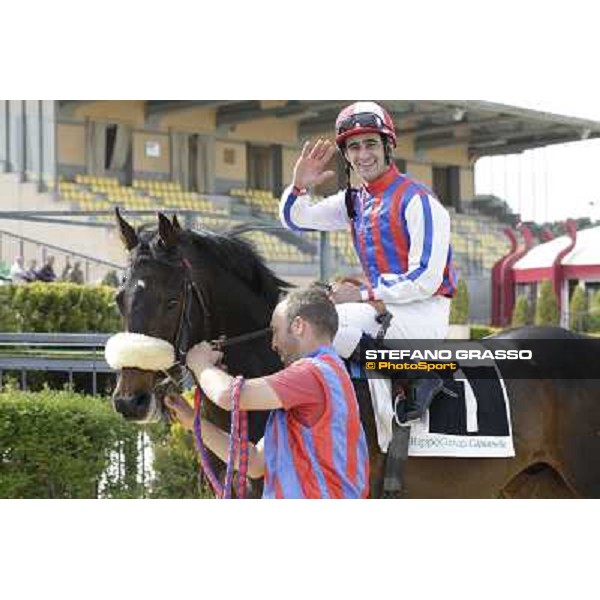 Fabio Branca on Airspace Rome - Capannelle Racecourse, 6th april 2012 ph.Stefano Grasso