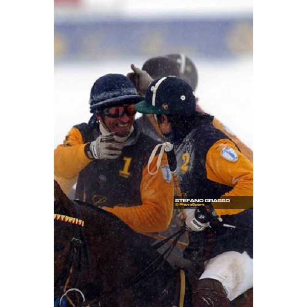 Cortina winter polo Cup 2004 Lake of Misurina febr. 21 2004 ph.Stefano Grasso
