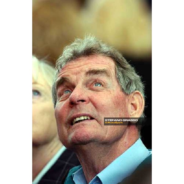 Clive Brittain Barrier Draw at New Parade ring of Sha Tin racecourse Hong Kong 9th dec. 2004 ph. Stefano Grasso