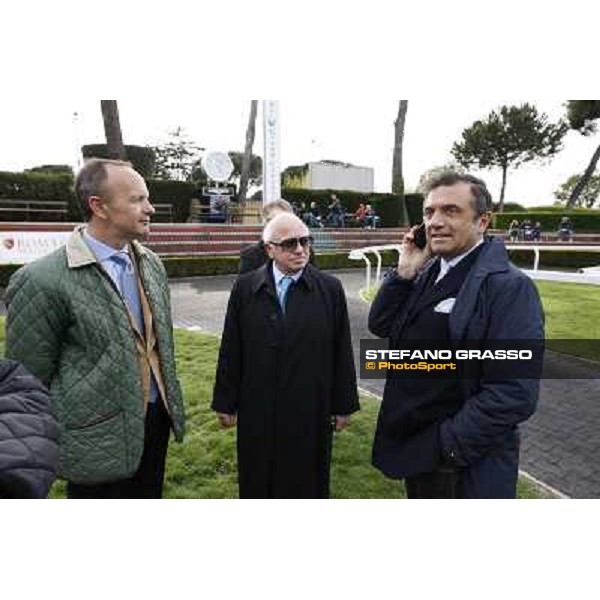 Elio Pautasso and Sergio Scarpellini Rome - Capannelel racecourse, 9th april 2012 photo Stefano Grasso