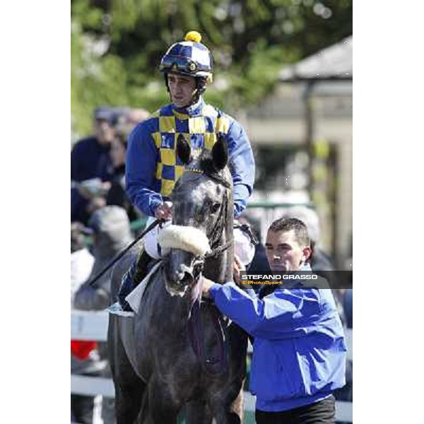 Fabio Branca on Freezy Milano - San Siro galopp racecourse, 8th april 2012 photo Stefano Grasso