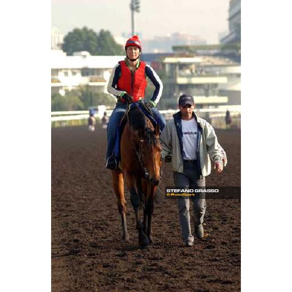 Eagle Rise Sha Tin - morning works Hong Kong 9th dec. 2004 ph. Stefano Grasso