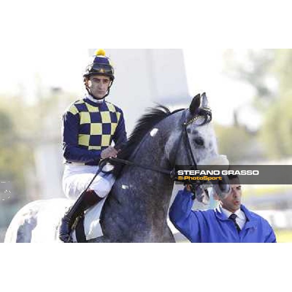 Fabio Branca on Crackerjack King Milano - San Siro galopp racecourse, 8th april 2012 photo Stefano Grasso