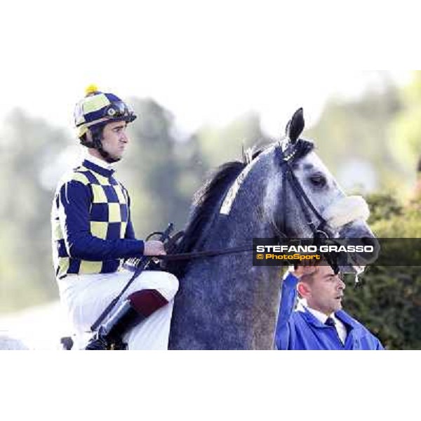 Fabio Branca on Crackerjack King Milano - San Siro galopp racecourse, 8th april 2012 photo Stefano Grasso