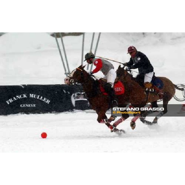 Cortina winter polo Cup 2004 Lake of Misurina febr. 21 2004 ph.Stefano Grasso