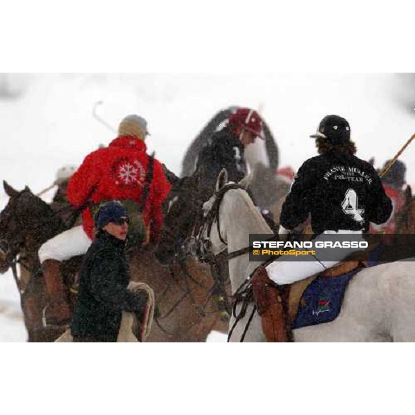 Cortina winter polo Cup 2004 Lake of Misurina febr. 21 2004 ph.Stefano Grasso