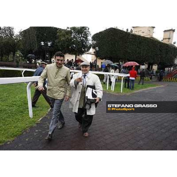 Endo Botti and Vittorio Caruso Rome - Capannelle racecourse, 15th april 2012 photo Stefano Grasso