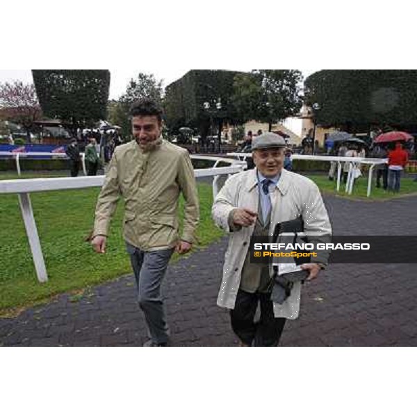 Endo Botti and Vittorio Caruso Rome - Capannelle racecourse, 15th april 2012 photo Stefano Grasso