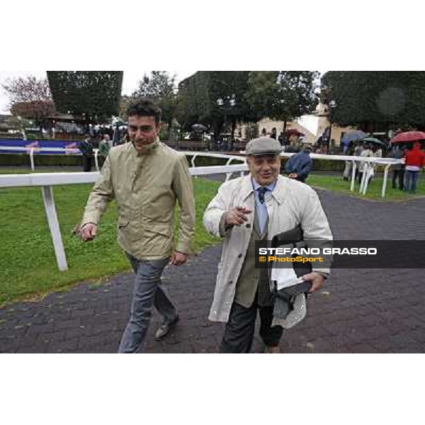 Endo Botti and Vittorio Caruso Rome - Capannelle racecourse, 15th april 2012 photo Stefano Grasso