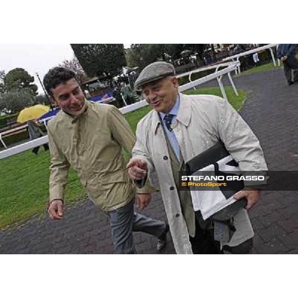 Endo Botti and Vittorio Caruso Rome - Capannelle racecourse, 15th april 2012 photo Stefano Grasso