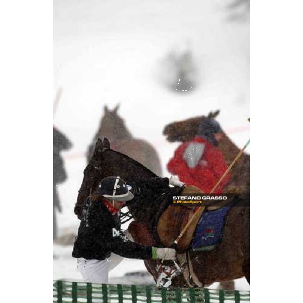 Cortina winter polo Cup 2004 Lake of Misurina febr. 21 2004 ph.Stefano Grasso
